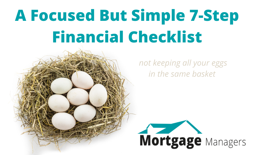 A Focused But Simple 7-Step Financial Checklist