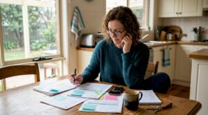 Person reviewing NZ home loan documents