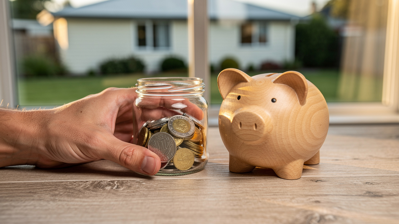 Financial discipline and savings jar for revolving credit in New Zealand