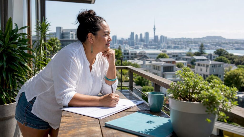 Home loan consultation at Auckland townhouse